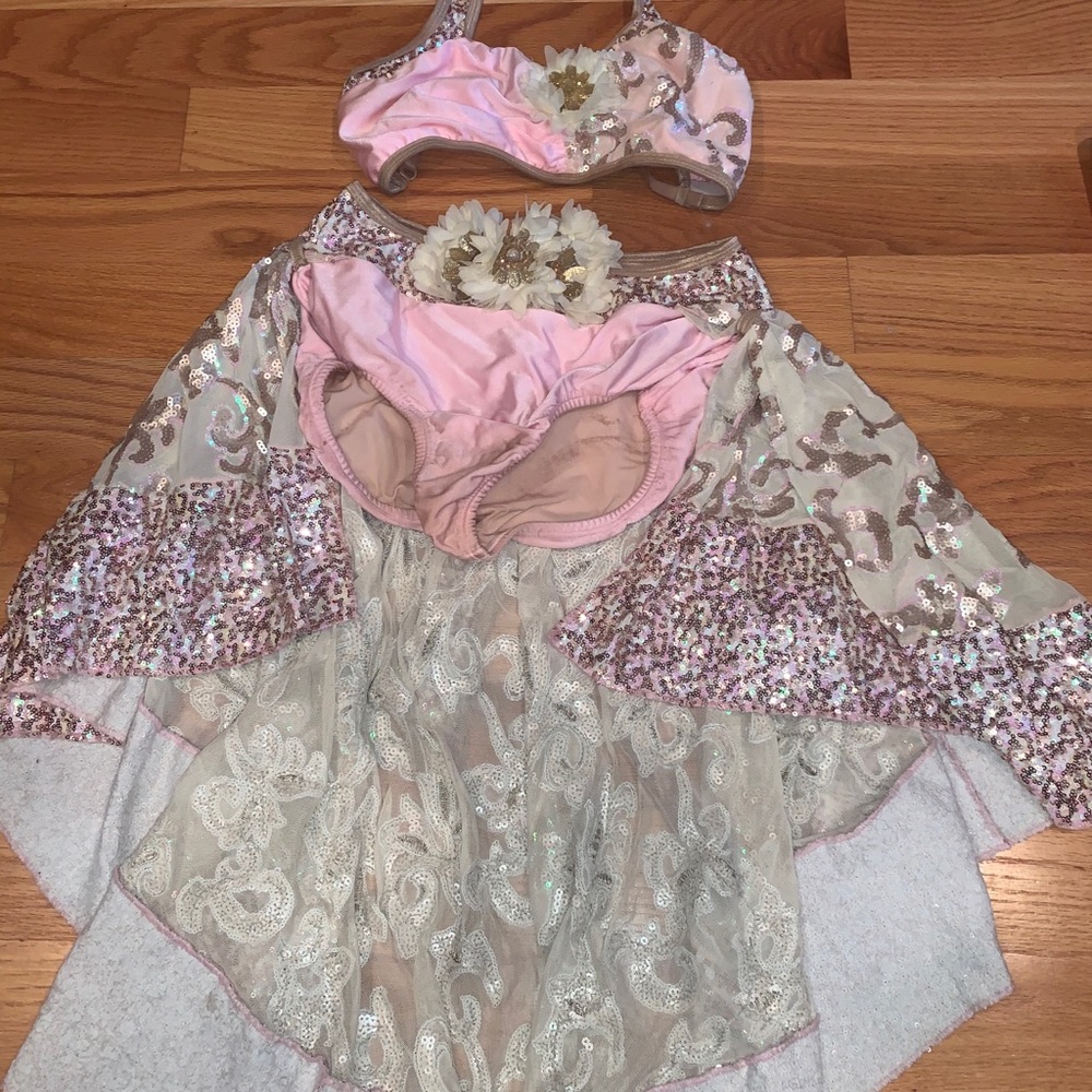 Gorgeous two piece dance costume